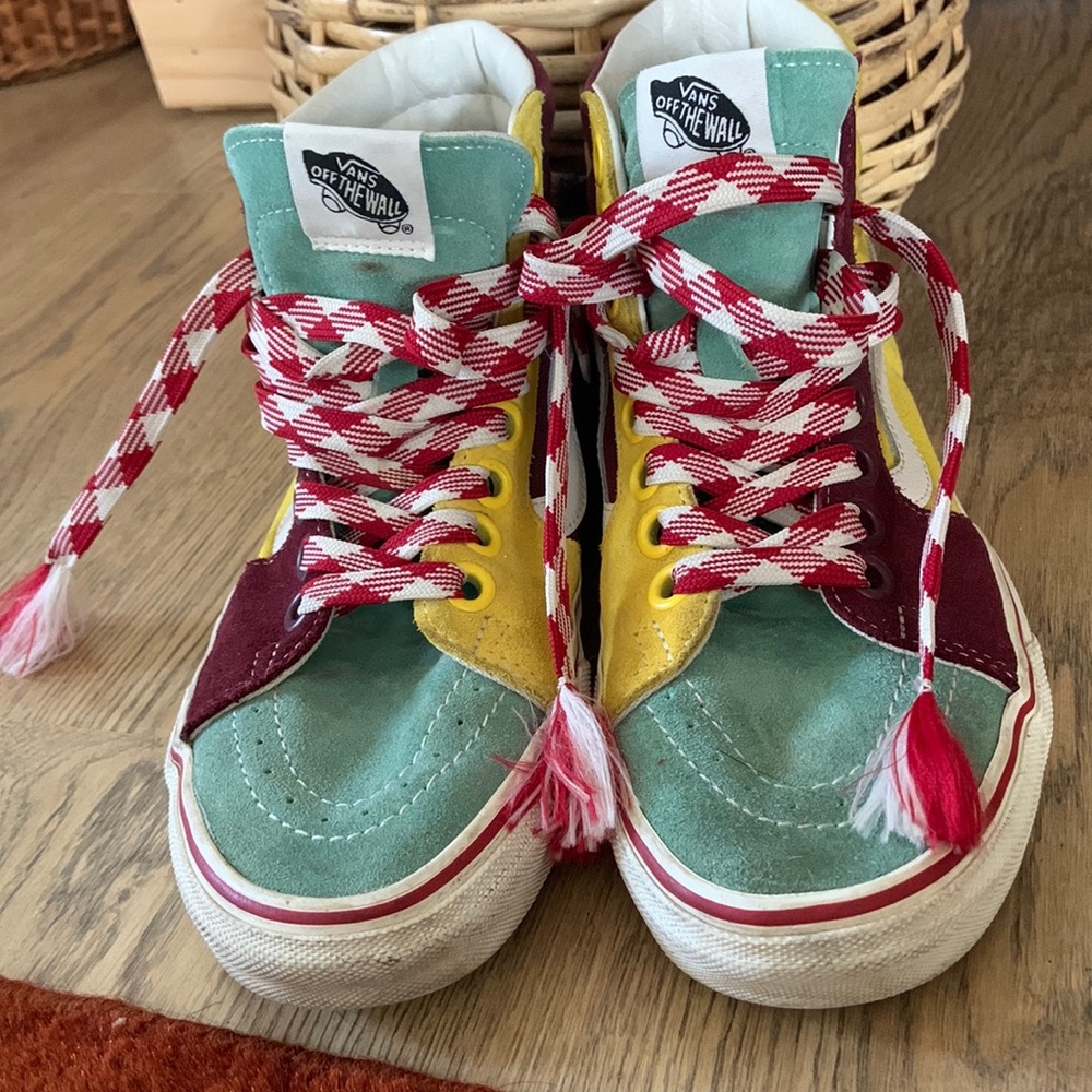 Vans Sk8-Hi frayed Laces Crmdemnthmshmlw sneakers 9